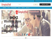 Tablet Screenshot of dropbymall.com